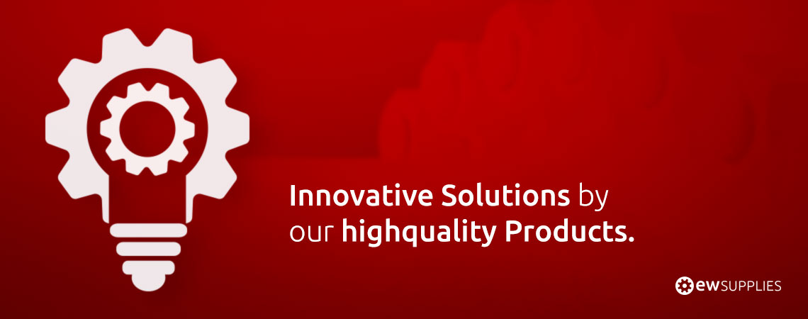 "Innovative Solutions by our high quality Products" Banner